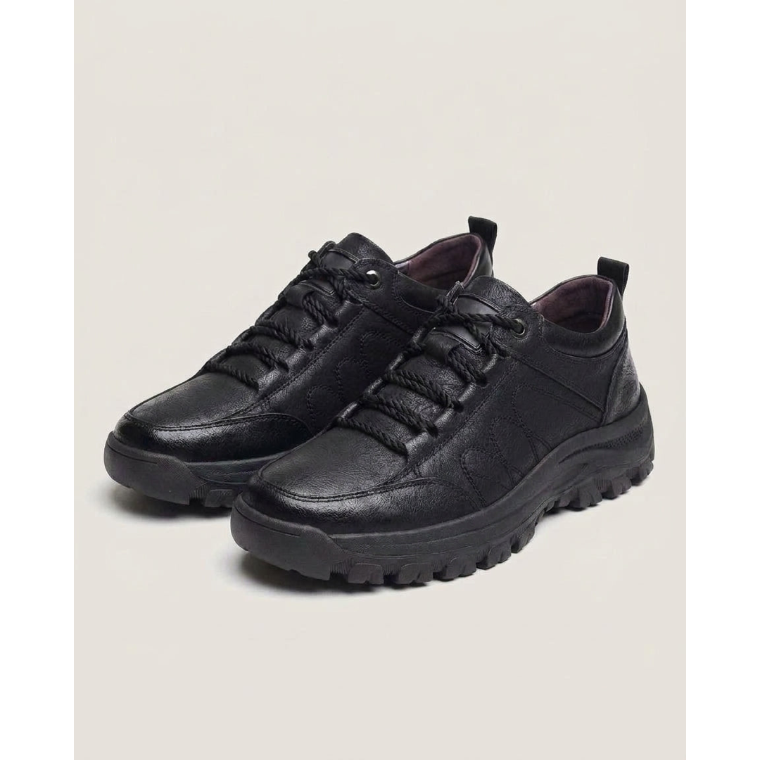 Men's Supportive Leather Shoes for All-Day Comfort