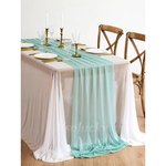Sheer Table Runner for Effortless Event Styling