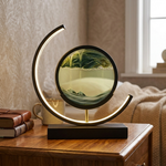 Flowing Sand Lamp – Calming Light in Motion