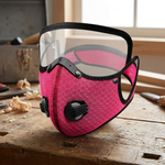 Adjustable Carbon Filter Mask for Dusty Tasks