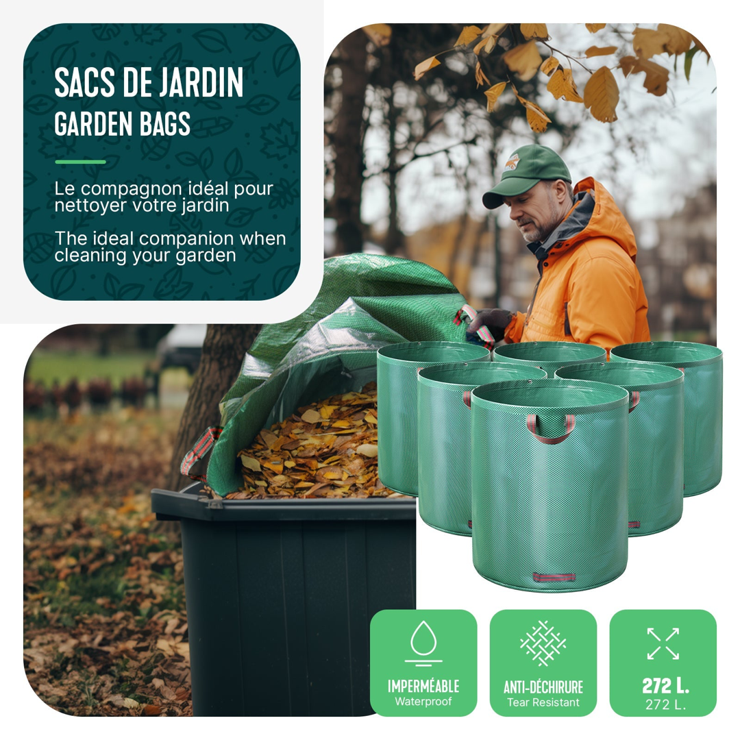 XXL Garden Waste Bags for Fewer Cleanup Trips