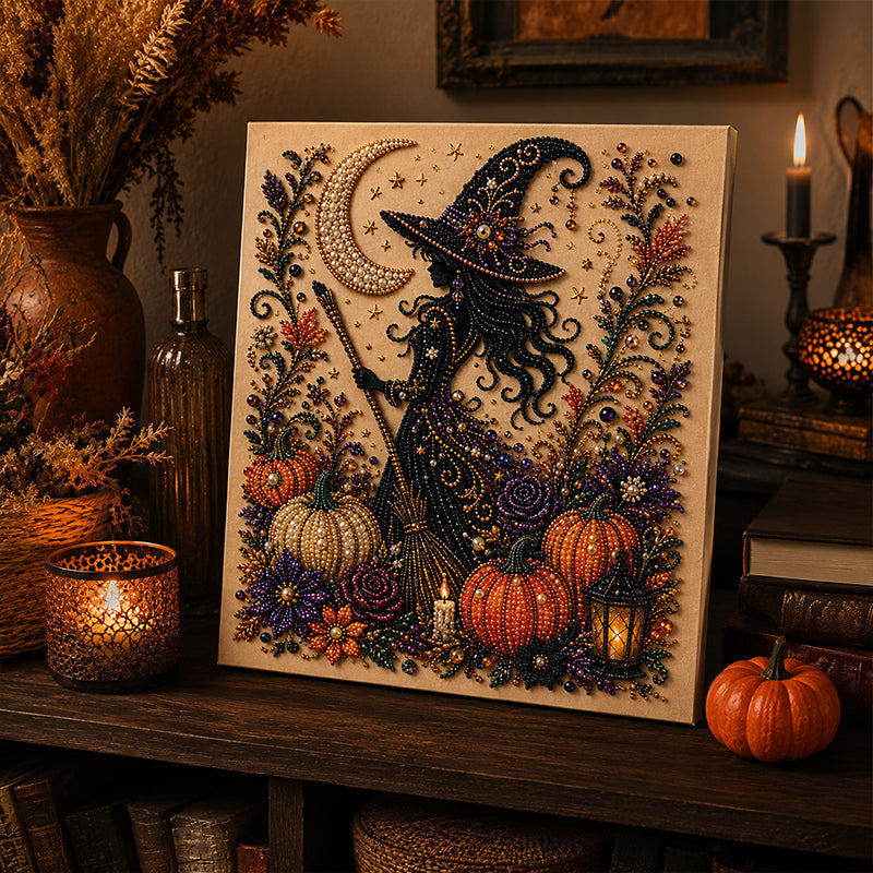 Halloween Bead Art Set For Festive Decor