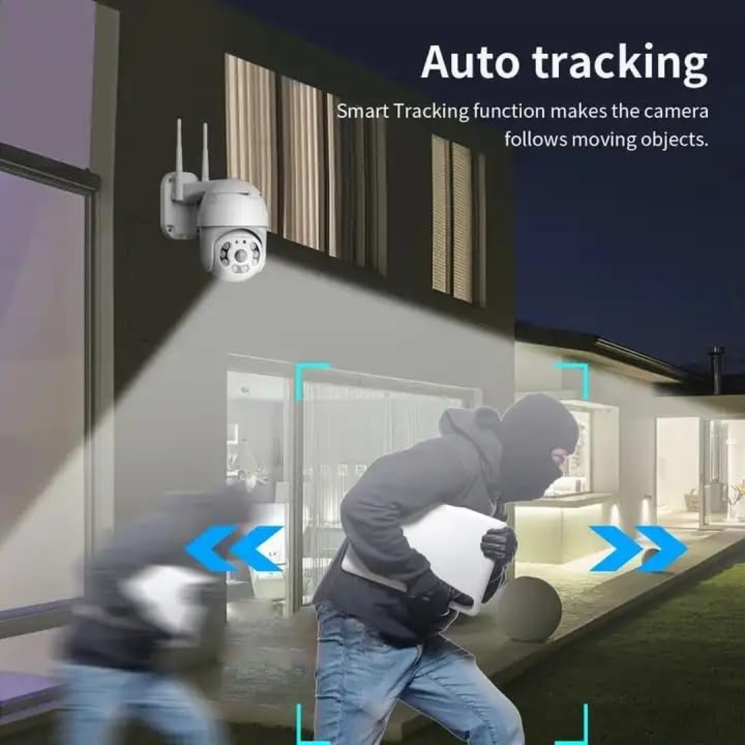 Outdoor Dome Security Camera – No Blind Spots