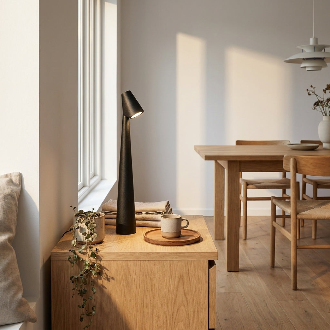 Cordless Touch Lamp With