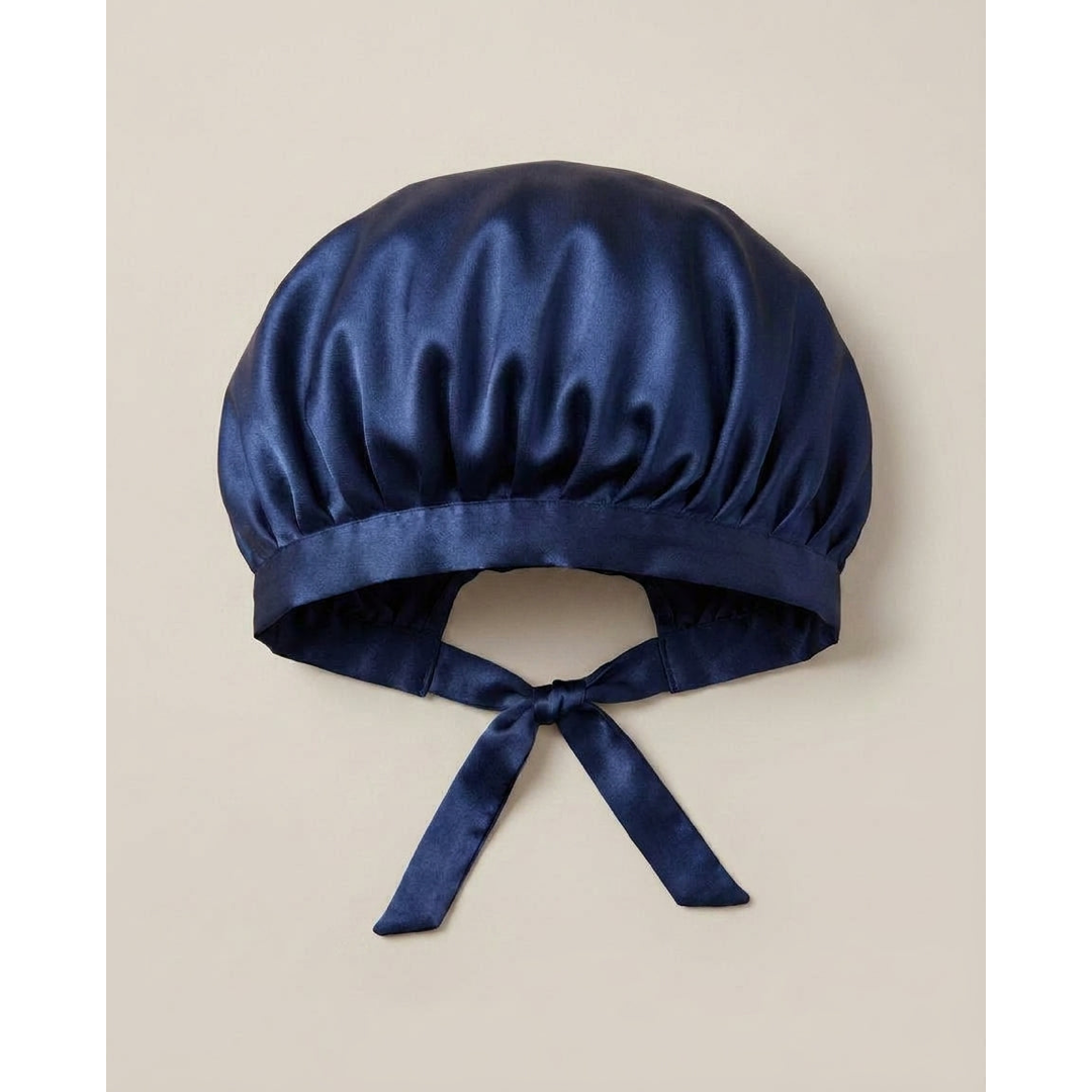 Adjustable Silk Sleep Bonnet for Healthier Hair