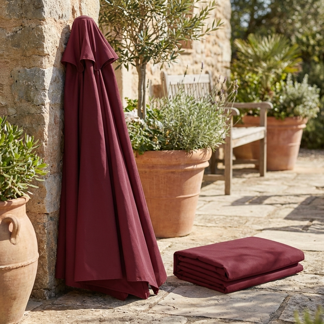 Ventilated Patio Umbrella Canopy – Easy Refresh