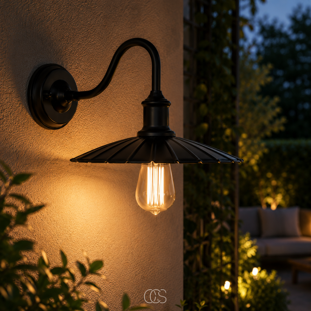 Vintage Outdoor Wall Lantern for Safer Entryways