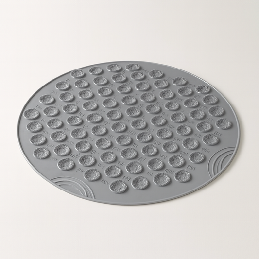 Round Massage Bath Mat for Safer Showers