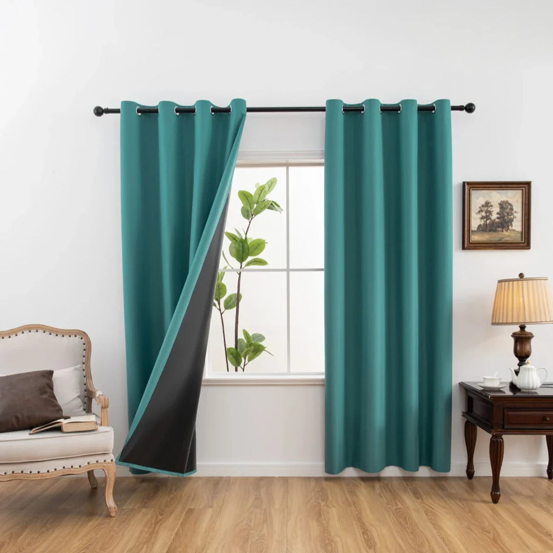 Grommet Blackout Curtains for Restful Rooms