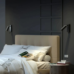 Adjustable LED Wall Light for Clutter-Free Reading