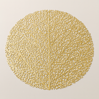 Leaf Placemats Set for Stylish Table Protection