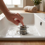 Pop-Up Sink Stopper for Clog-Free Drainage