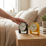 Compact Metal Alarm Clock for Quiet Focus