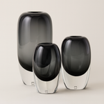 Gradient Glass Art Vase – Stable Sculptural Style