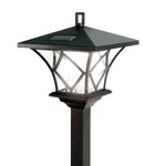 Solar Column Light for Effortless Outdoor Glow