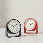 Compact Metal Alarm Clock for Quiet Focus