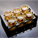 Square Shot Glass Set for Spill-Free Serving