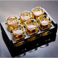 Square Shot Glass Set for Spill-Free Serving