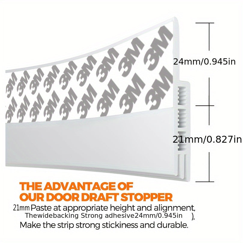 Silicone Door Draft Stopper For Quiet Comfort