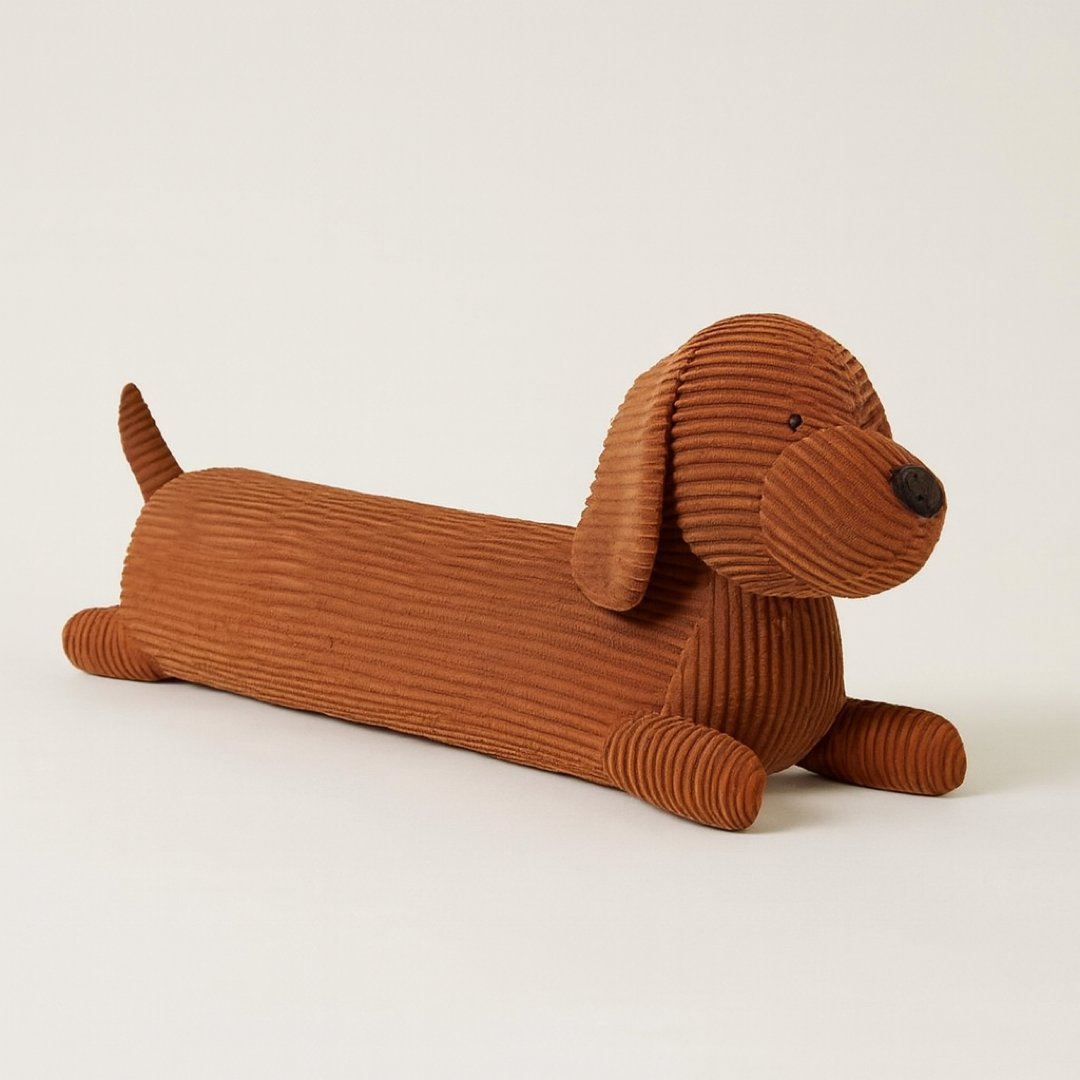 Plush Dachshund Pillow for Cozy Support