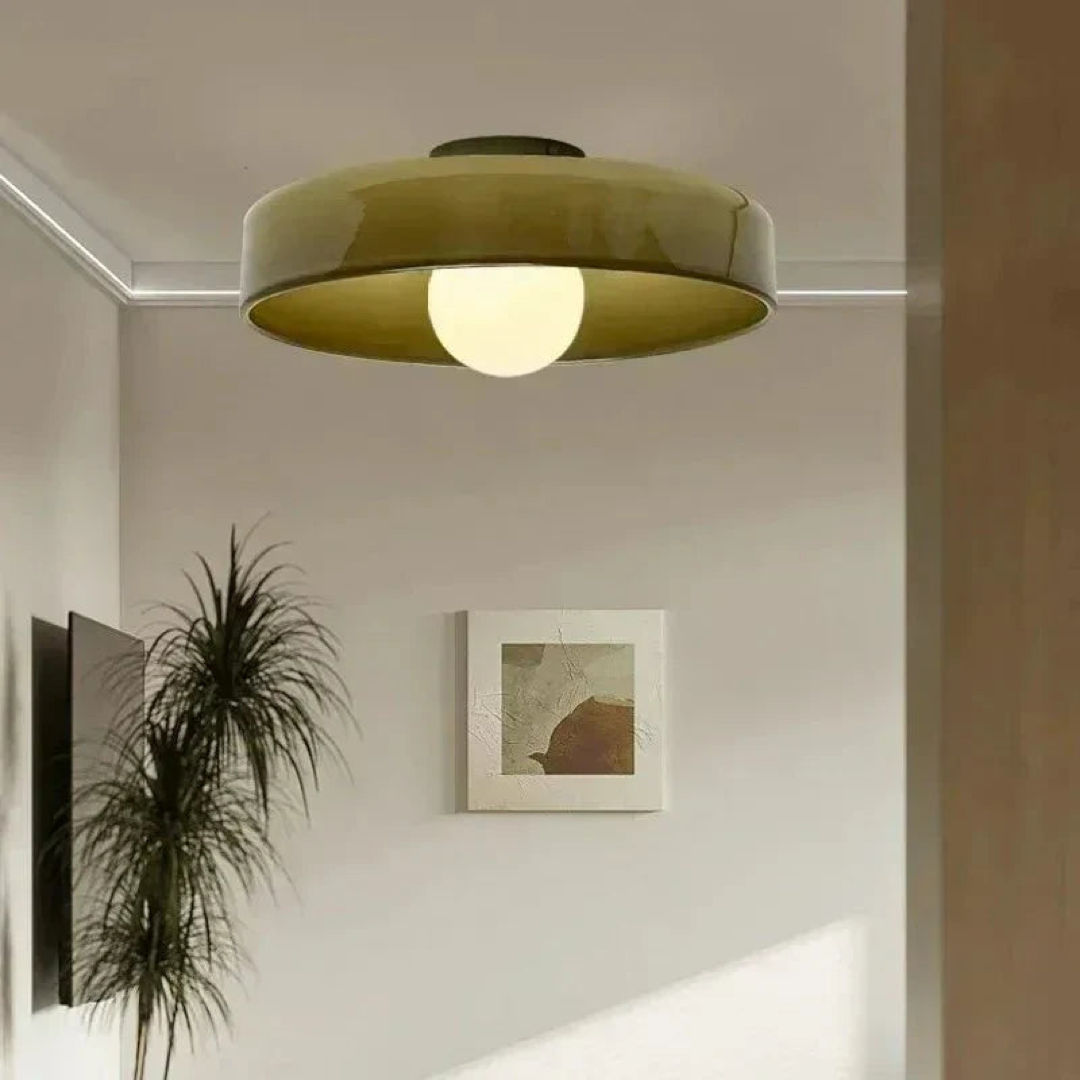 Nordic Glass Ceiling Light for Adjustable Ambiance