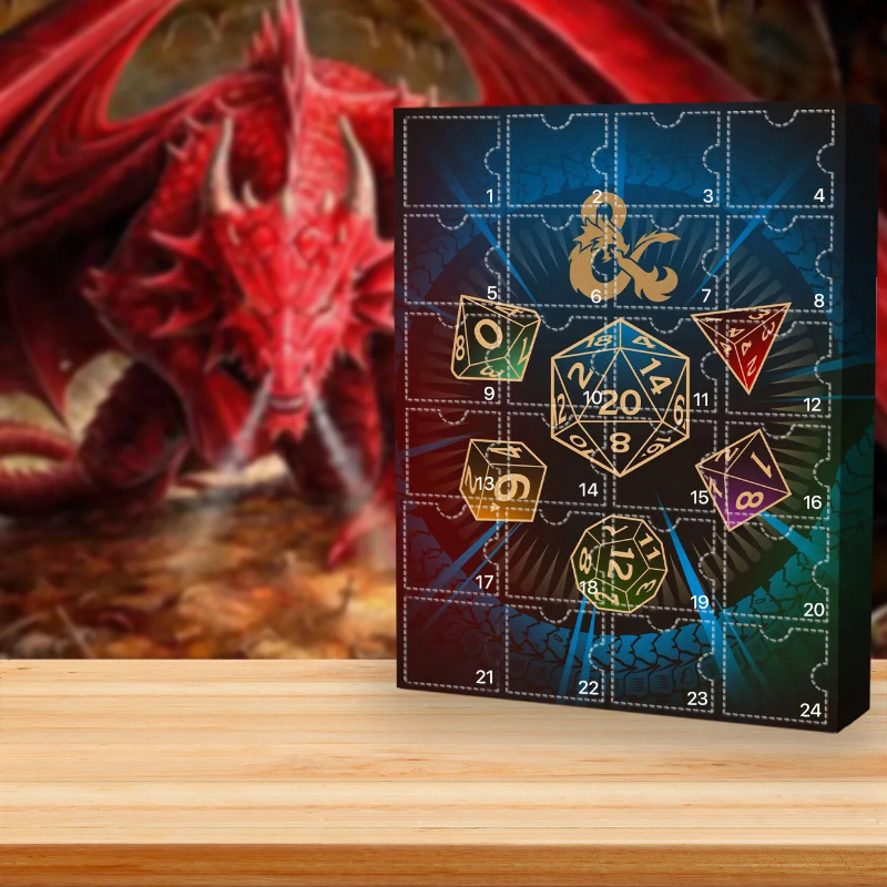 Dungeons And Dragons Table For Festive Countdown