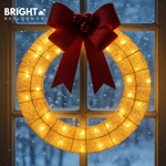 LED Christmas Wreath For A Warm Festive Glow