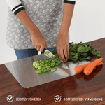 Stainless Steel Cutting Board For Cleaner Prep