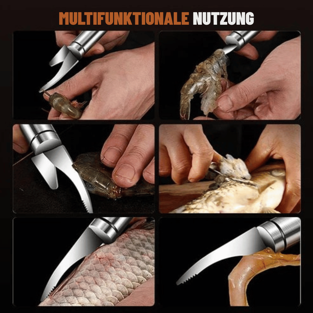 Stainless Shrimp Deveining Knife Set for Easy Prep