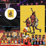NBA Advent Table With Daily Fan Surprises