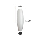 Rice Paper Column Floor Lamp For Soft Glow