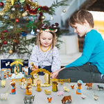 Nativity Advent Calendar For Family Countdown