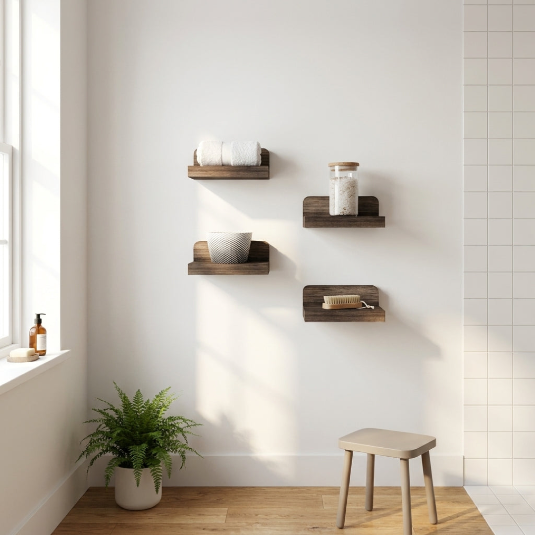 Compact Wall Ledges for Clutter-Free Display