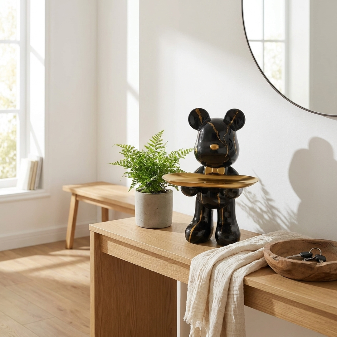 Graffiti Bear Catchall Keeps Essentials Handy