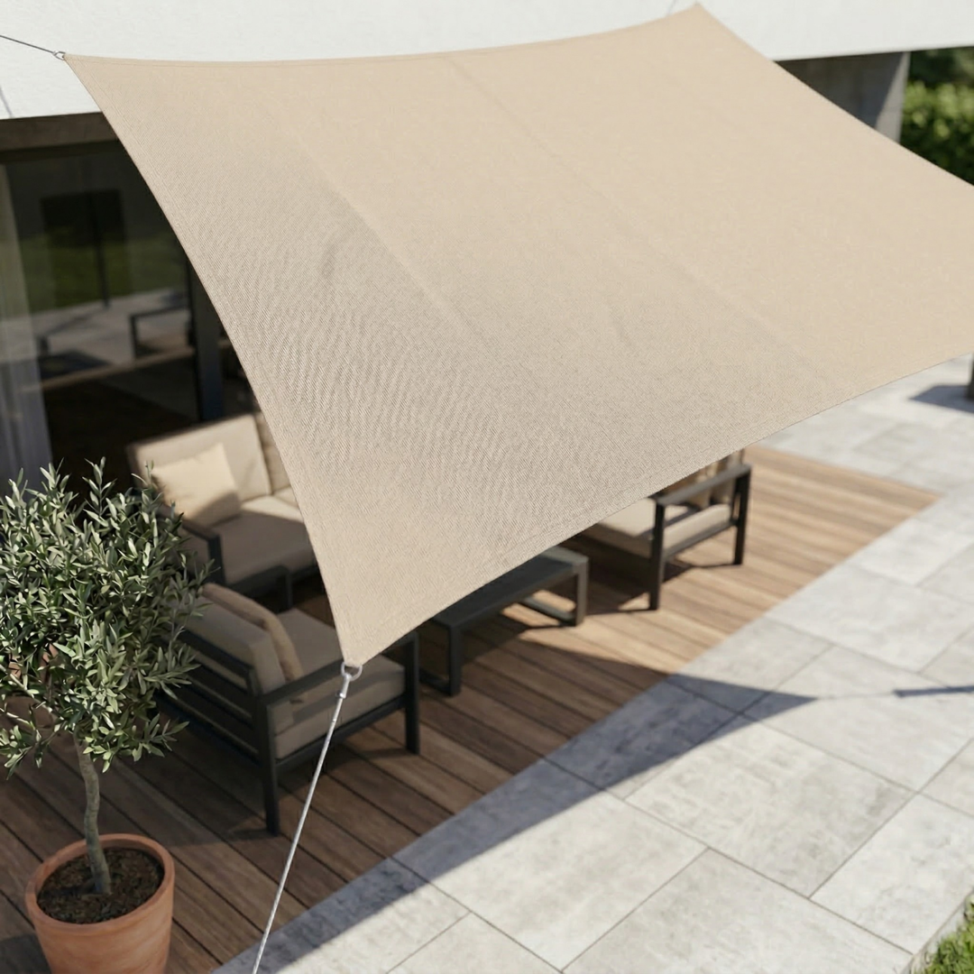 Waterproof Patio Shade for Sun and Light Rain