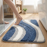 Plush Weave Bath Rug for Dry, Secure Steps