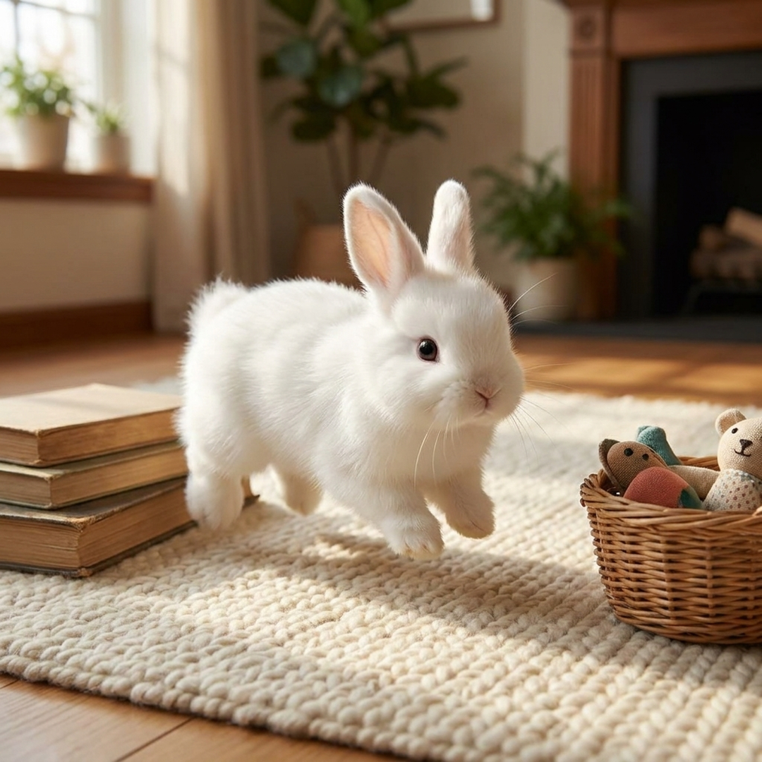 Interactive Plush Bunny for Lifelike Play