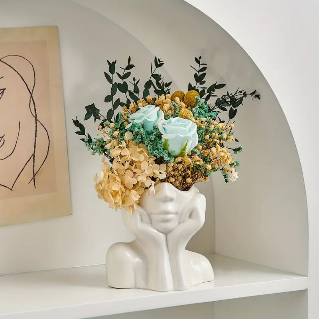 Sculptural Ceramic Vase for Stable Displays