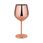 Insulated Steel Wine Goblet Keeps Drinks Chilled