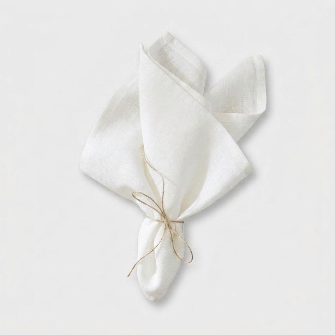 French Linen Napkin Set for Effortless Dining