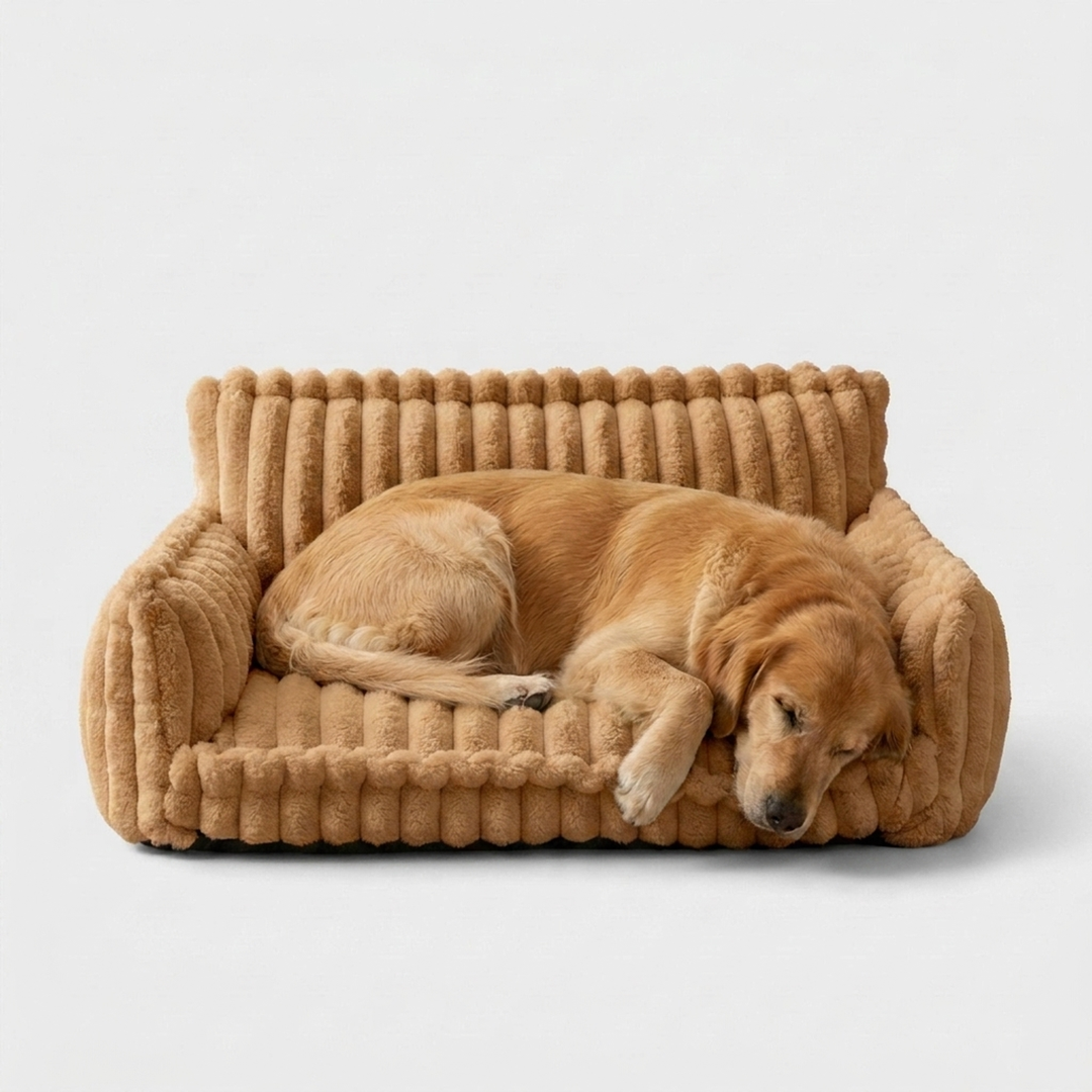 Cozy Dog Sofa Bed with Washable Cover