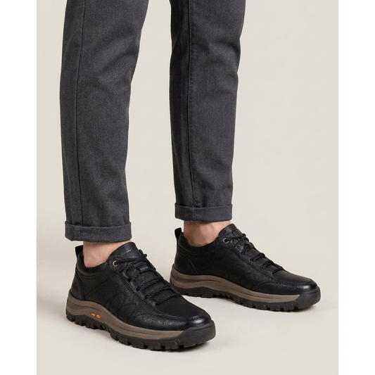 Men's Supportive Leather Shoes for All-Day Comfort