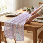 Mermaid Shimmer Table Runner for Dazzling Decor