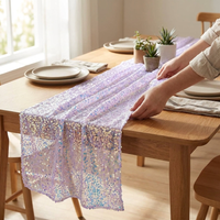 Mermaid Shimmer Table Runner for Dazzling Decor