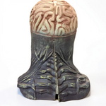 Exposed Brain Skull Mask for Instant Horror