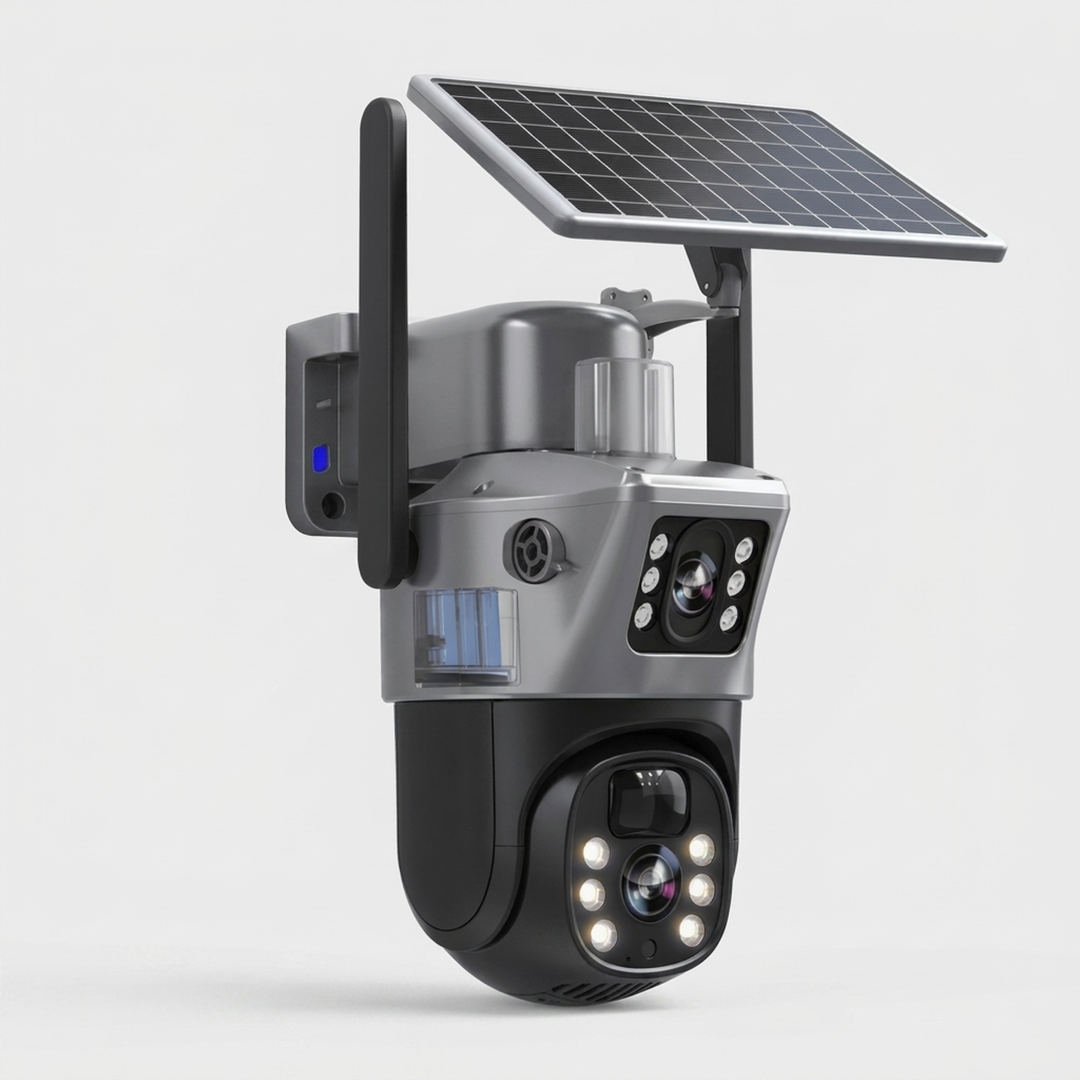 Solar 4K Security Camera for All-Around Monitoring