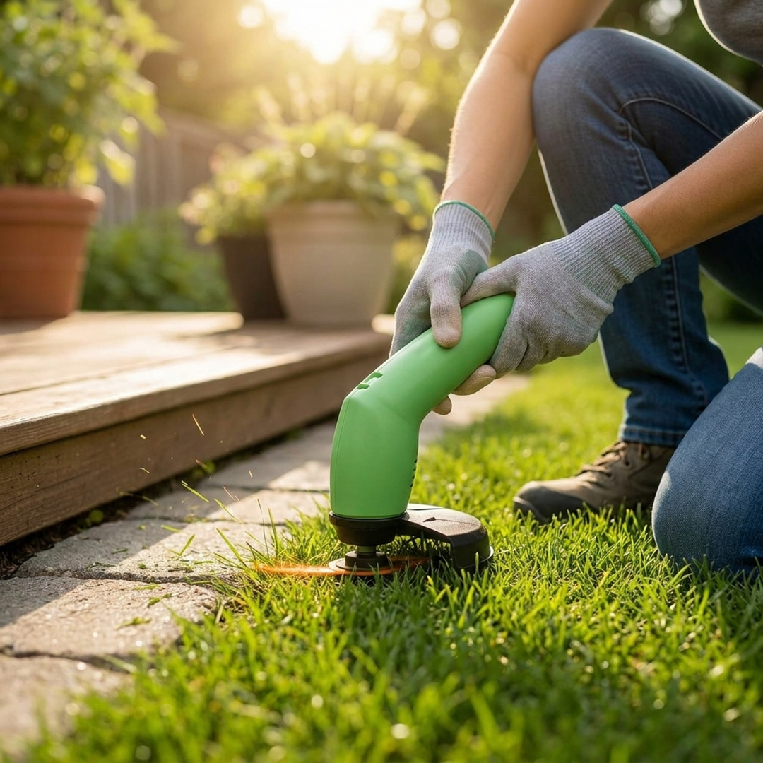 Rechargeable Grass Edger for Neat Borders