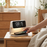 Dimmable LCD Alarm Clock – Easy Night Viewing