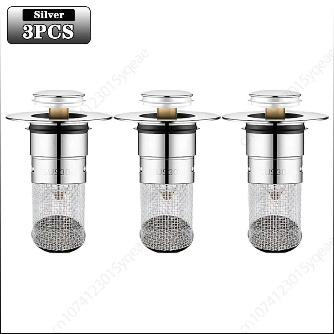Pop-Up Drain Seal for Odor-Free Bathrooms