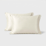 Silk-Satin Pillowcase Pair for Smoother Mornings